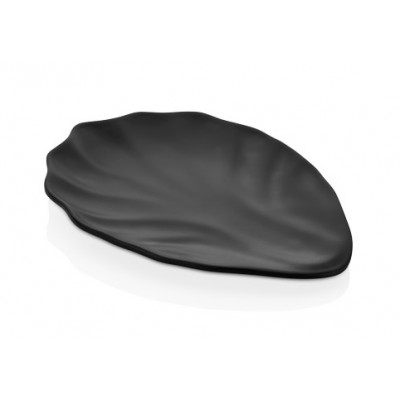 Сервировочная тарелка TERRA BLACK Vinea Kulsan, 29x20,5 см,  h 2,6 см