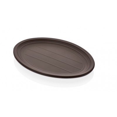 Сервировочная тарелка TERRA BITTER Oval  Kulsan, 27,4x19,7 см, h 2,3 см