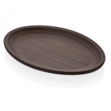 Сервировочная тарелка TERRA BITTER Oval  Külsan, 36,0x26,2 см, h 2,7 см
