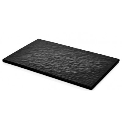 Доска для подачи STONE EFFECT Black Kulsan, GN 1/1 - 53x32,5 см