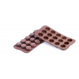 Форма силиконовая для конфет FLEURY, 2,9*2,9*1,5 см, Silikomart, Италия
