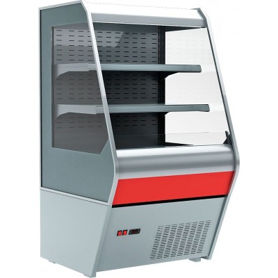 Горка холодильная Carboma F 13-07 VM 0,7-2 (1260/700 ВХСп-0,7) (стеклопакет)