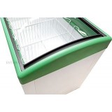 Ларь морозильный Снеж МЛГ-400 зеленый