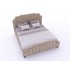 Кровать с мягким изголовьем 1600х2000х1250 мм