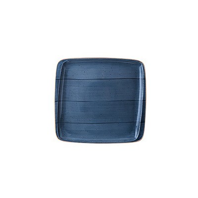 Тарелка квадратная ADK MOV 28 KR (22х20 см, синий)
