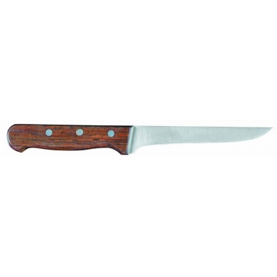 Нож разделочный, 15 см, деревянная ручка