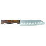 Нож «Сантоку» 17,5 см, деревянная ручка