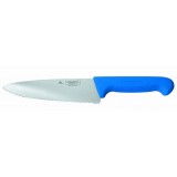 Нож «Pro-Line» 25 см, ручка пластиковая синяя, волнистое лезвие