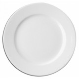 Banquet Тарелка круглая плоская 23 см, фарфор
