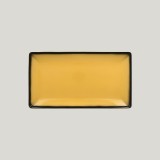 Блюдо прямоугольное 33,5 cм, желтый цвет, серия LEA