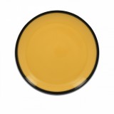 Тарелка круглая, 18см (желтый цвет)