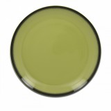 Тарелка круглая, 24см (зеленый цвет)