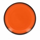 Тарелка круглая, 27см (оранжевый цвет)